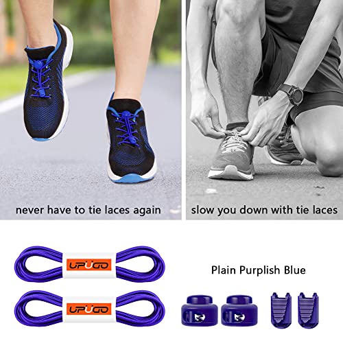Image of UpUGo Elastic Shoe Laces, No Tie Shoe Laces Tieless for Kids, Adults, Elderly, One Size Fit All
