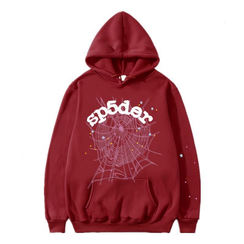 HGWOPGASDSpider Web Hoodie Sweatshirt Graphic Hoodies Y2k Casual Hoodie Men Women Harajuku Pullover Baggy Hoodies Y2k Streetwear Hoodies Baggy Hoodie Couples Sweatshirts Matching