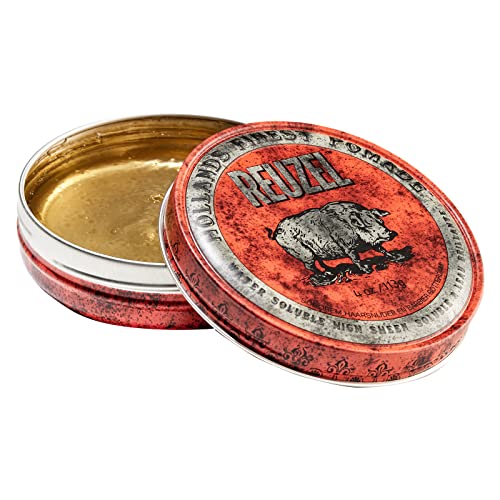 Reuzel Red Water Soluble High Sheen Pomade No Dry Formula 113 g