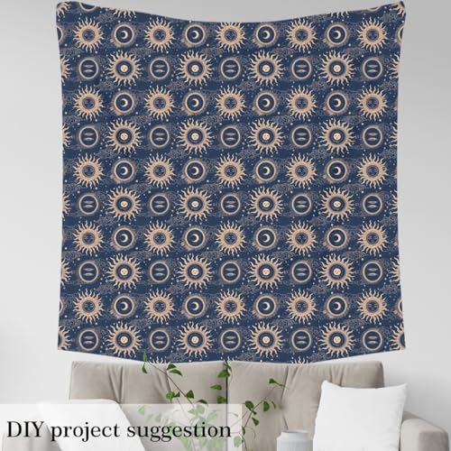 Tissu au mètre imperméable Loussiesd patchwork pour chaises et matelassage Boho - 3