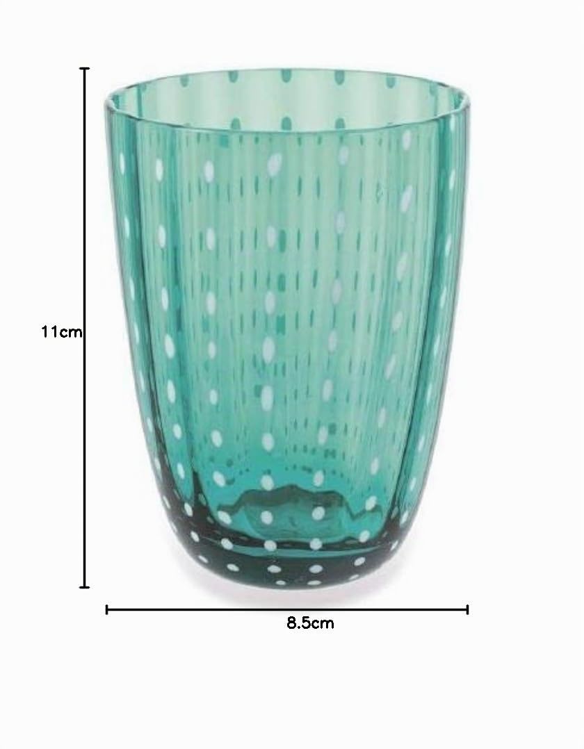 Villa d'Este Home Tivoli Kalahari Lot de 6 verres couleur froide
