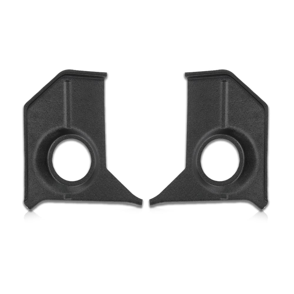 G-PLUS Speaker Kick Panels Pair Black Compatible with Ford Mustang 1967-1968