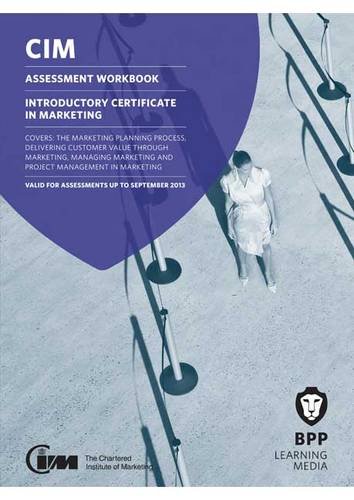 Cim Learning Amazon | CIM Introductory Certificate in Marketing: Assessment Workbook ...
