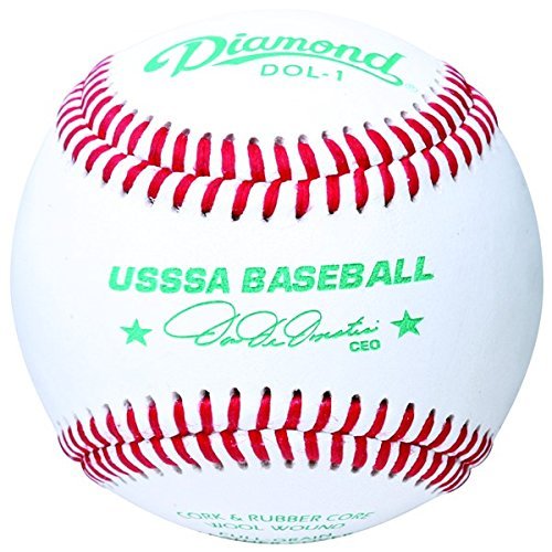 Diamond Rods Sports Dol-1 Usssa Baseballs - 30 Balls / Black Ball Bucket #TOP1