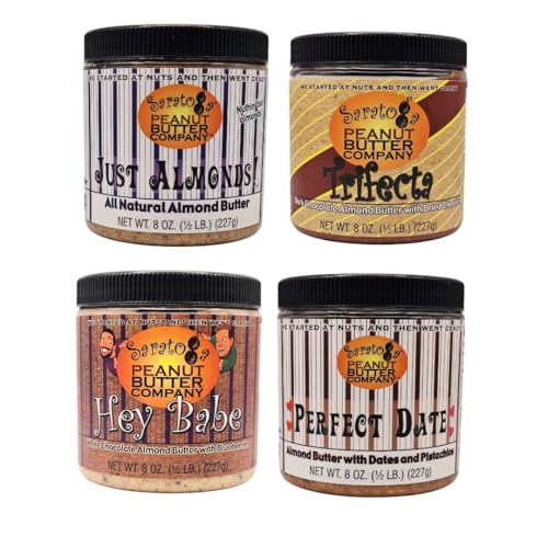 Saratoga Peanut Butter Almond Butter Gift Set