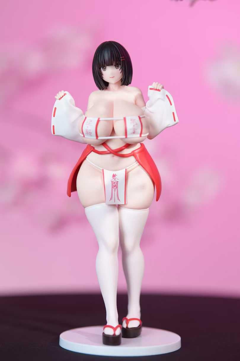 Amazon.co.jp: 肥巫女 みこ、ふじよ 1/6スケール ABS&PVC製 塗装