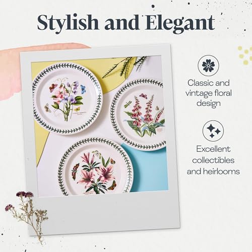 Portmeirion Botanic Garden 30-Piece Dinnerware Set - Nature-Inspired Floral Motifs - Dishwasher, Microwave, Freezer Safe Elegant Dining Plates, Bowls, Mugs - Fine Earthenware for Home Gatherings by Portmeirion - Image 3
