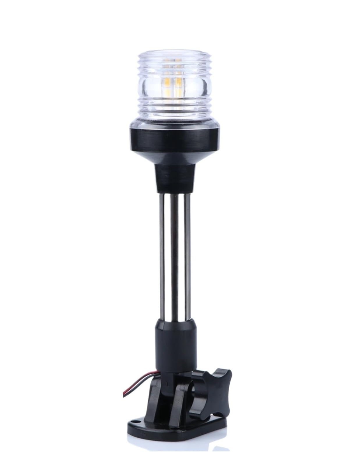 WXVFX Boat Accessories 12V LED 25cm Fold Down Light Navigation Light Sailing Signal lamp for Marine for Boat Yacht