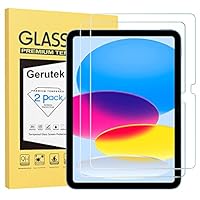 Gerutek 2-Pezzi Pellicola Protettiva per iPad 10 Generazione 10,9 Pollici 2022 / iPad 11 Generazione...