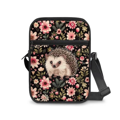 Small Messenger Bag Small Crossbody Bags for Women Men Sling Bag with Adjustable Strap and Pockets