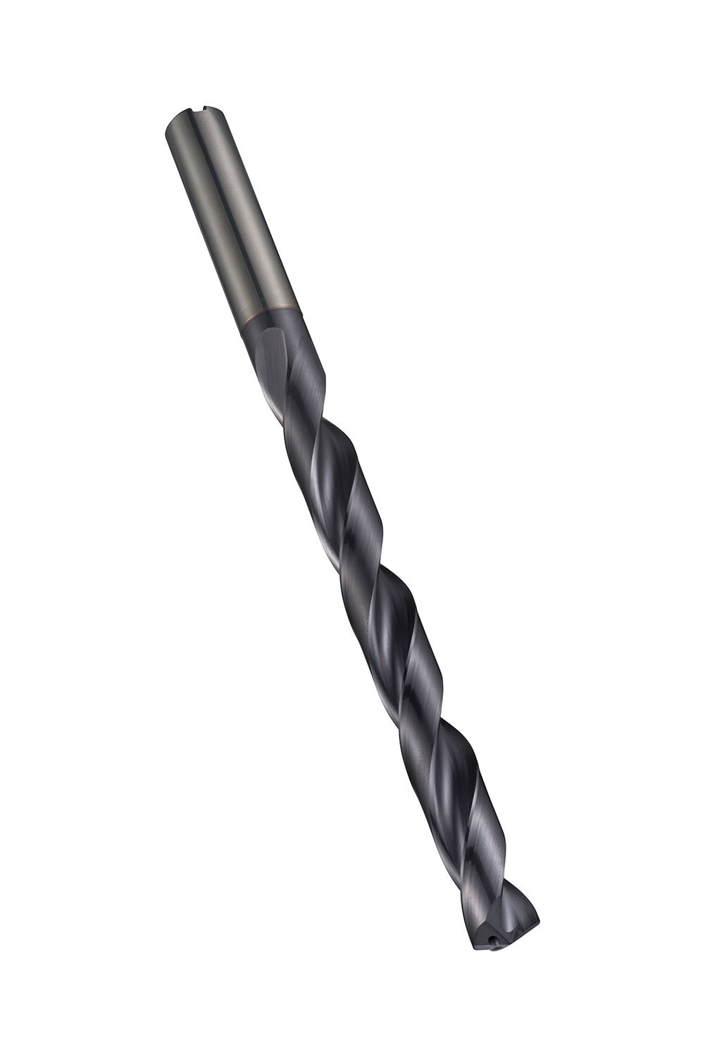 Dormer R4594.3 ForceX Solid Carbide Drill, Reinforced Shank, Cutting Diameter 4.3 mm, Flute Length 48 mm, Total Length 90 mm