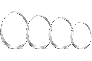 Easter Egg Cookie Cutter Set: Decorate Delightfully