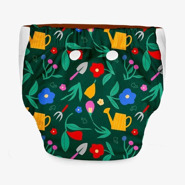 Image of SuperBottoms UNO Pull-up Pant Style Diaper | Cloth Diaper for Babies | Reusable, No Tapes, Easy to Wear, Designed for Active Little Ones | 3M - 3Y | Pack of 1
