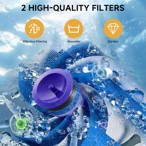 Image of 8000mAh 21.6V Upgraded Battery Replacement Compatible with Dyson V6 | Li-ion Battery for V6 Animal /Slim /Absolute /Motorhead /Fluffy /SV03 /SV04 /SV05 /SV09 /DC58 /DC59 /DC61 /DC62 Cordless Vacuum Cleaners.