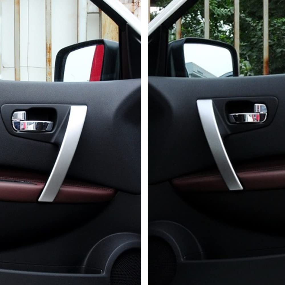 Poignée Porte Poignée Porte Intérieure Voiture Pour Nissan Pour Qashqai J10 2007 2008 2009 2010 2011 2012-2015 Accessoires Voiture Pièces Poignée PoignéE Porte IntéRieure Voiture ( Couleur : Handle 2p