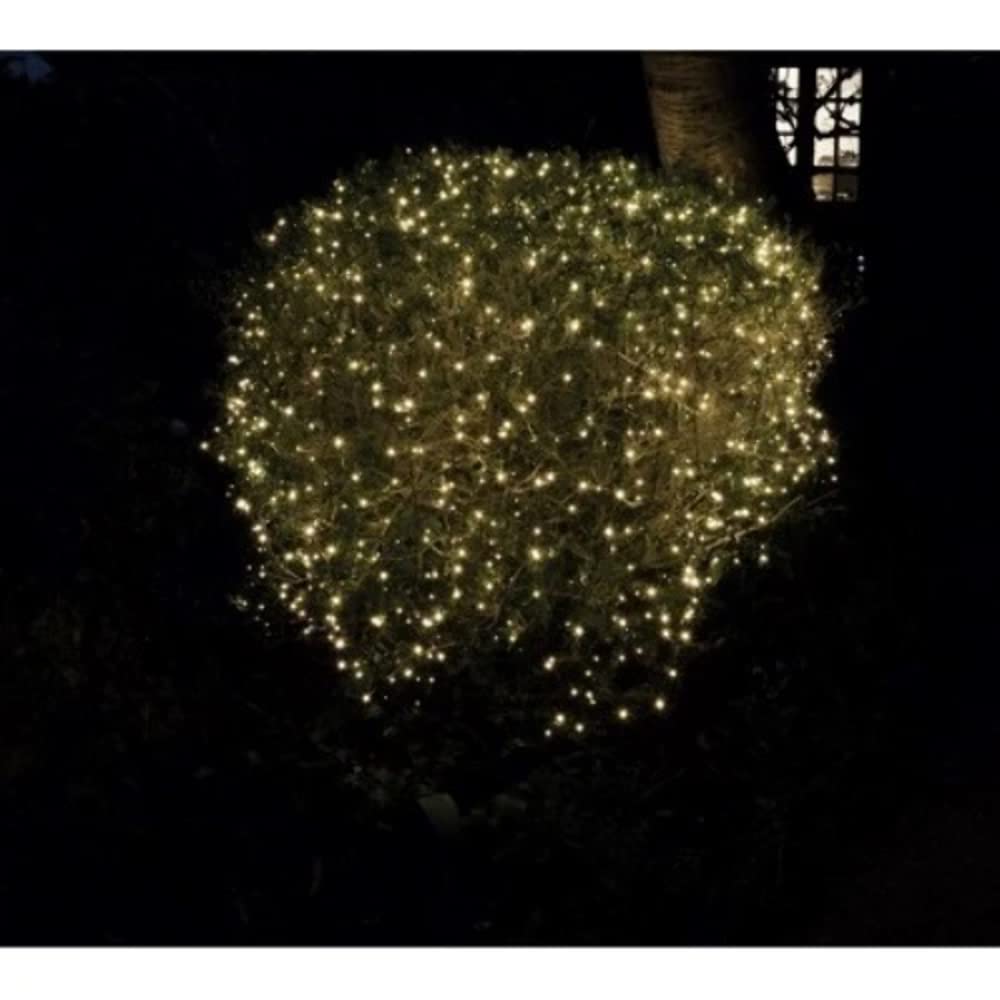 Noma Warm White Fit & Forget String Lights, 400 Led's, 39.9 M, Battery Operated