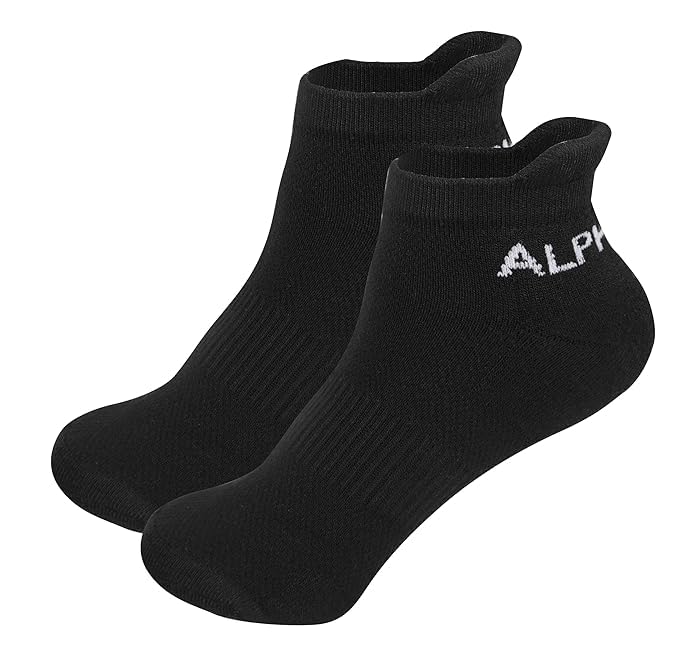 ALPHA Unisex Terry Cotton Ankle Socks for Men & Women | Daily & Office wear | Casual & Sports socks | Free Size socks | Multicolour | Pack of 3 Pairs4