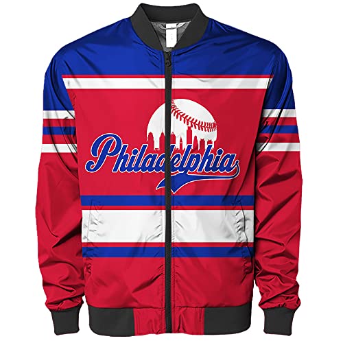 Custom Baseball Varsity Bomber Jackets Personalized Lightweight Windbreaker Coat Name Number Logo for Men Women