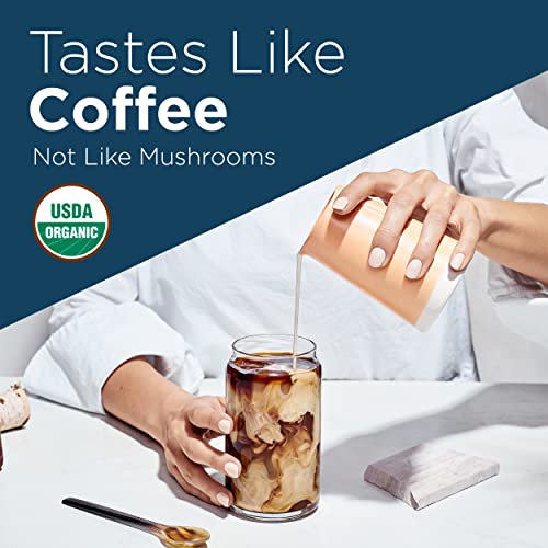 Organic Adaptogen Ground Coffee By Four Sigmatic | Medium Roast Usda Organic And Fair Trade Coffee With Ashwagandha, Chaga Mushroom, Eleuthero And Tulsi | Focus And Energy Boosting Coffee | 12Oz Bag #TOP2