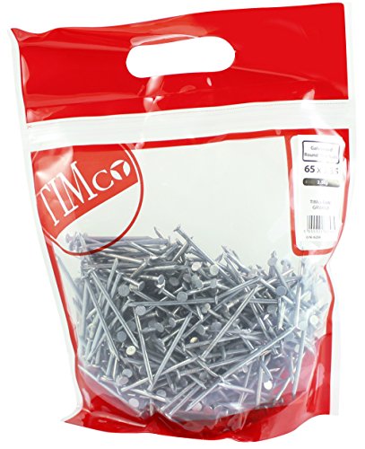 Clous tête ronde galvanisés TIMco GRW100LB de 2,5 kg pour fixation de bois et charpente extérieure - 3