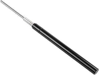 Automatischer Fensteröffner für Gewächshaus, solarbetriebener Zylinder zur Entlüftungskontrolle, Temperaturregulierung, Metallstab, 31,5 cm, schwarz, silber, Gartenautomation, sofortige Einrichtung
