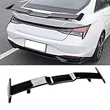 ZXMOTO N-Line Style Rear Tail Trunk Spoiler Wing Lip for Hyundai Elantra 2021 2022 2023 2024 2025