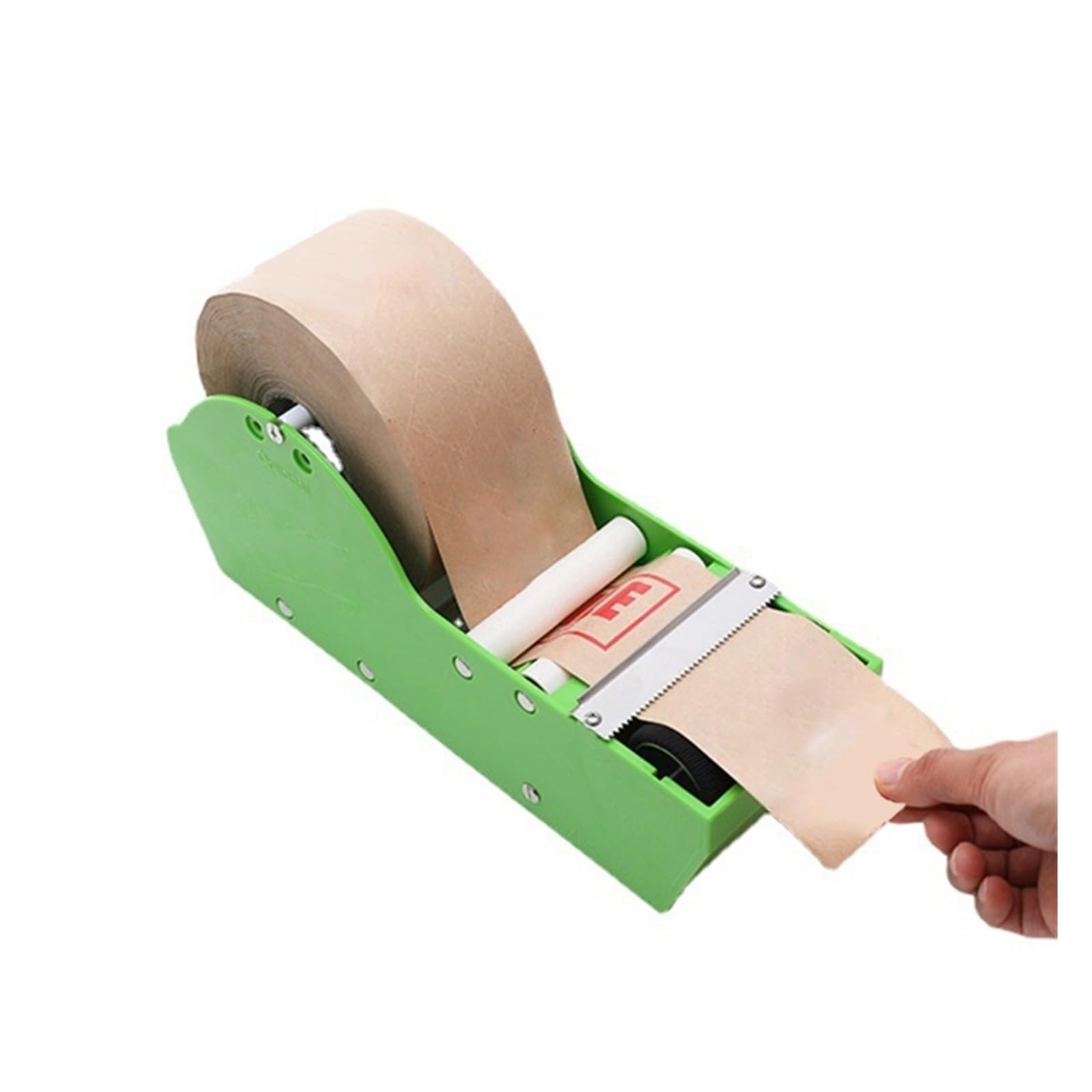 Dispenser for nastro adesivo attivato dall'acqua, set di nastri Kraft gommati bagnati/tagliati, taglierina for sigillatura di scatole