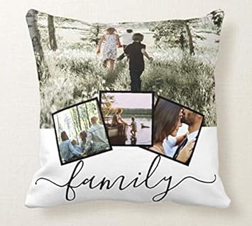 DON'T JUDGE ME FRIENDSKART.in Polyester Personalized Customized Cushion Cover with Filler (12X12 One Side, White)- 4 Photos