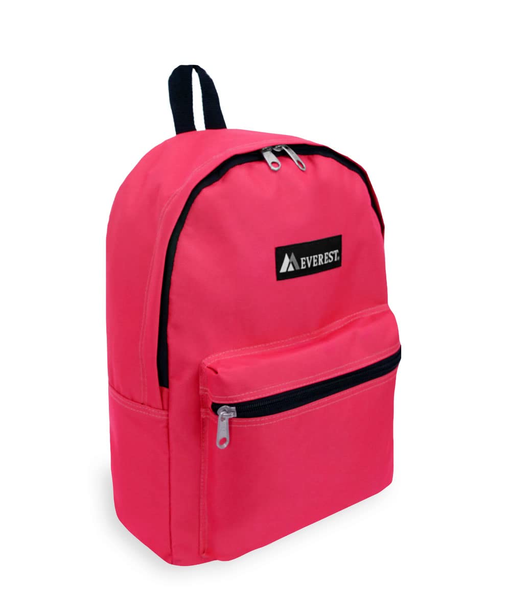 Mochila básica Everest Luggage ligera y espaciosa con bolsillo frontal organizador 8