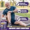 Simhould 2 Packs Glucosamine Chondroitin Gummies - 3000MG Extra Strength Joint Support Supplement with MSM & Elderberry, Flexibility, Antioxidant Immune Support Gummy for Adults, Men & Women #3