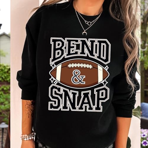Bend and Snap Football Sweatshirt Game Day Sweatshirt Football Fan Gift3