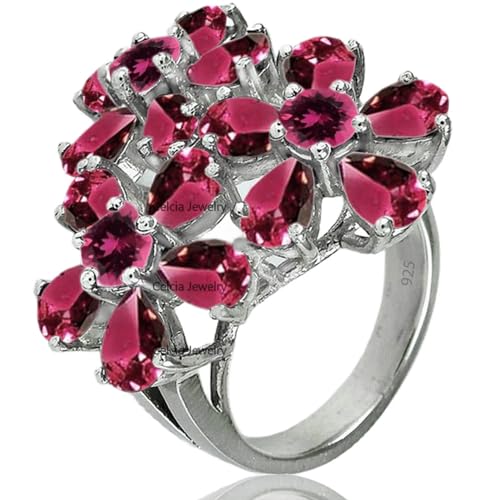 Bague tourmaline argent 925 fait main, un bijou de créateur unique