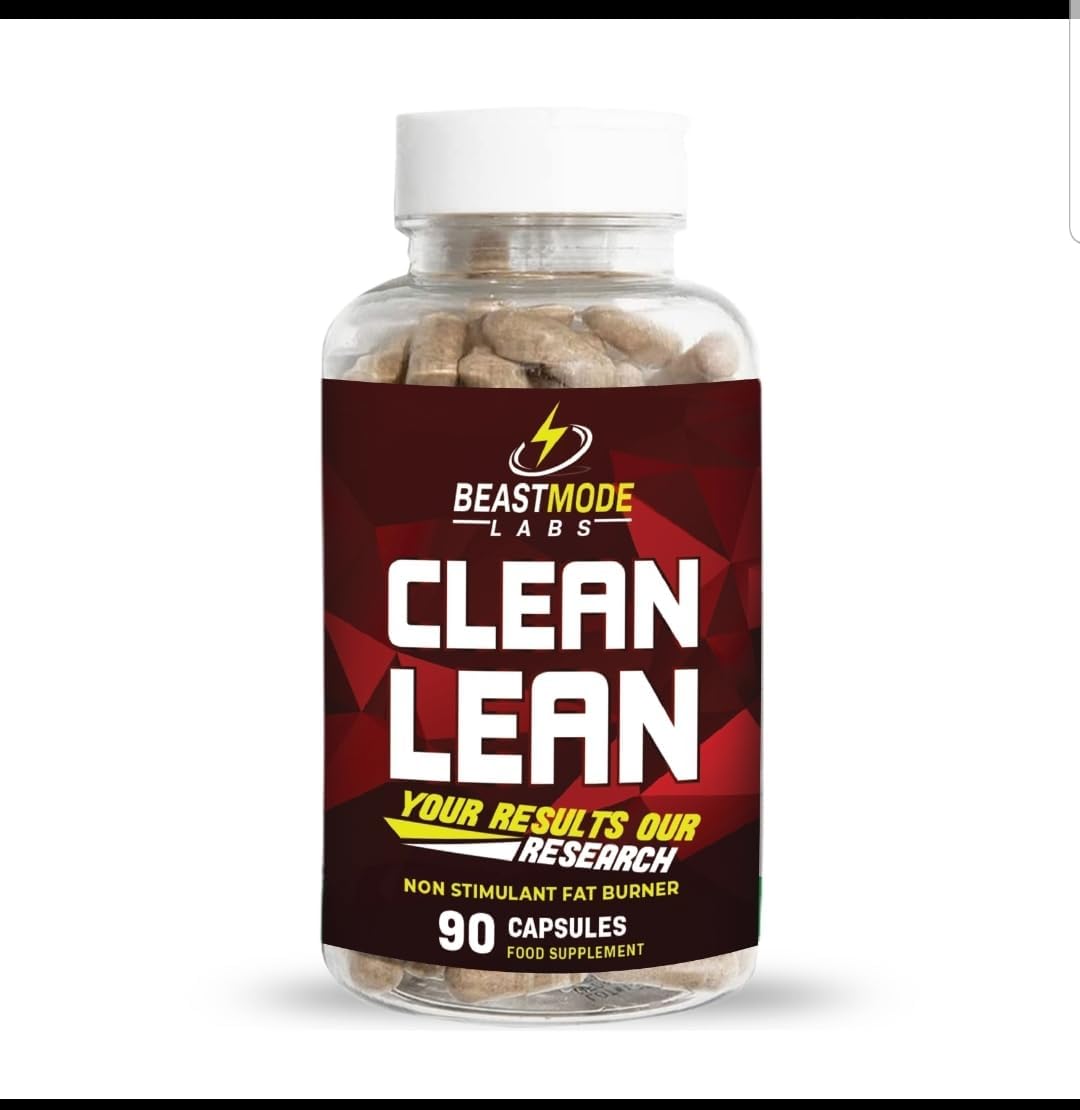 Beastmode Labs Clean Lean NonStim Fat Burner CaffeineFree Weight
