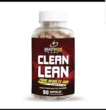 Non-Stim Fat Burner   Clean Lean Caffeine-Free Weight Loss Pills, Thermogenic Belly Fat Burner for Men & Women, Natural Metabolism & Appetite Support   Beastmode Labs Non Stimulant