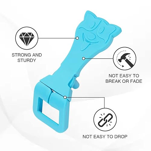 Miniatura 7 de MORLIKE LIVING Desabrocha la herramienta auxiliar de liberación, manera fácil de desabrochar, perfecta para la escuela y viajes para liberar la