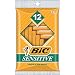 BIC Single Blade Razor, Sensitive, 12 ct