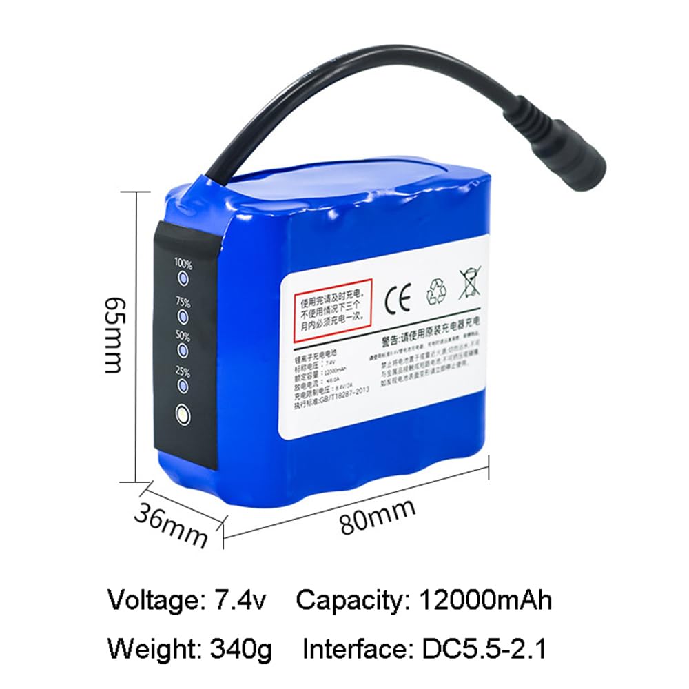 Akumulator do łodzi RC Nesting Boat 7,4 V 5200 mAh 9600 mAh 12000 mAh 15000 mAh 18000 mAh Bezpieczny akumulator do łodzi motorowej Akumulator litowo-polimerowy,7.4v,12000mAh