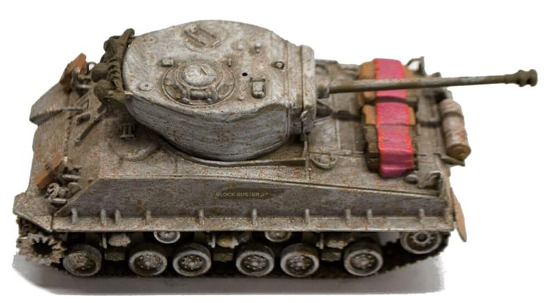 Amazon | CORGI 1/50 完成品 M4A3E8 SHERMAN BLOCKBUSTER 3D COMPANY B