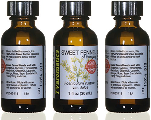 Aceite Esencial Puro Sweet Fennel TVaromatics 30 mL miniatura 3