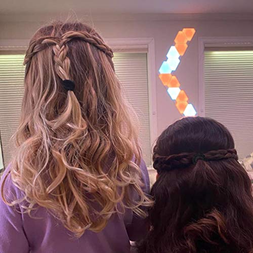 Baby Hair Ties, 120 Pieces 1.18 Inch Cotton Toddler Hair Ties For Kids Girls, Seamless Cute Small Black Hair Ties For Women Thick Hair (Black) #TOP1