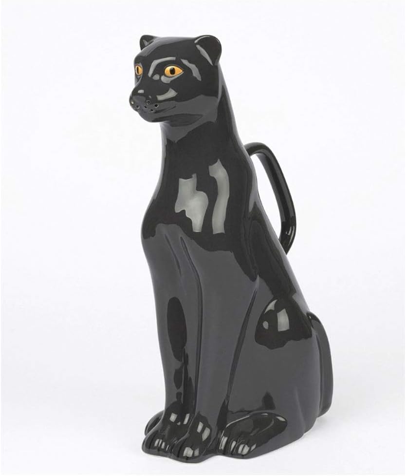 Watering Can Ceramic Watering Pot Outdoor Indoor Watering Cans for House Plants Watering Spout Indoor Flower Watering Pot (Color : Black Panther Watering can)