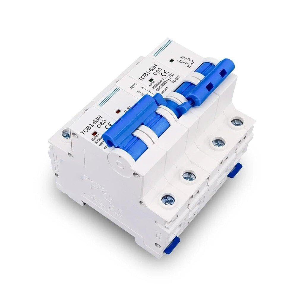Interruttore Automatico Di Trasferimento Manuale A Doppia Alimentazione CA 2P Plus 2P MTS MCB 50Hz/60Hz Componenti elettrici(16A)