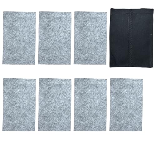BLOCK99 FartShield Plus Deodorizing Activated Carbon Sheets (7 Sheets) with Triple-Layer Activated...