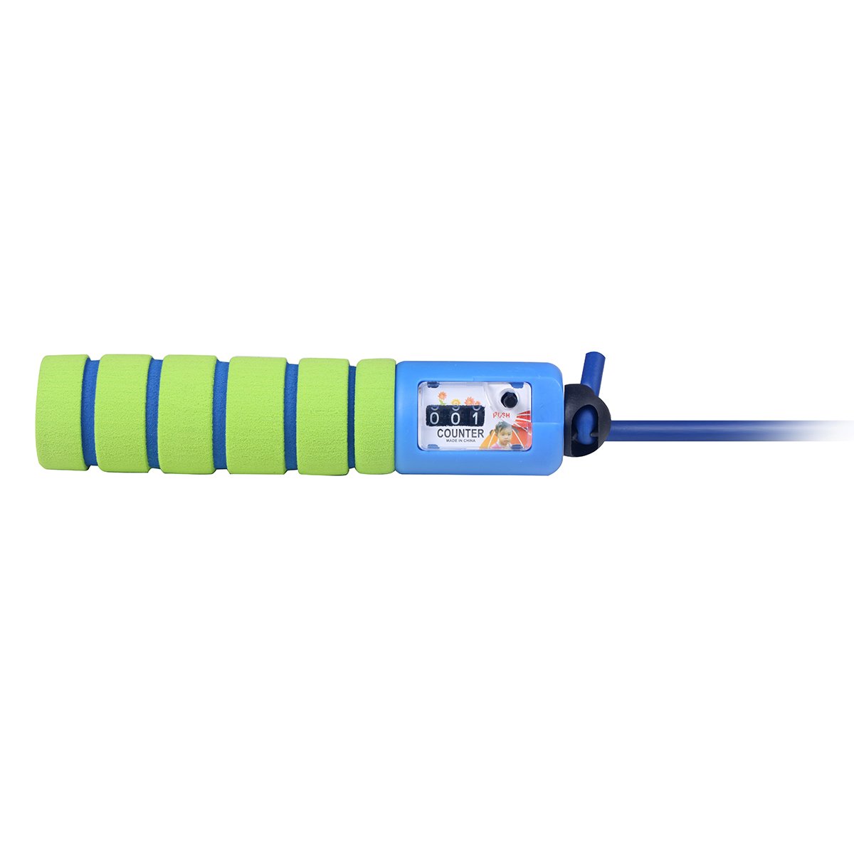 Browill Skakanka Speed Rope z licznikiem i wygodnymi i antypoślizgowymi uchwytami, lekka, skakanka do treningu, crossfitu, boksu, treningu i fitnessu