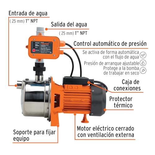 Presurizador Truper 1/2 HP 18 Imagen adicional