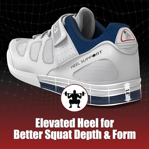 Nordic Lifting VENJA Weightlifting Shoes – Men’s Gym Shoes for Weight Lifting, Crossfit & Squats, Strength Training, Heel Support & Grip Sole for Stability - Image 3