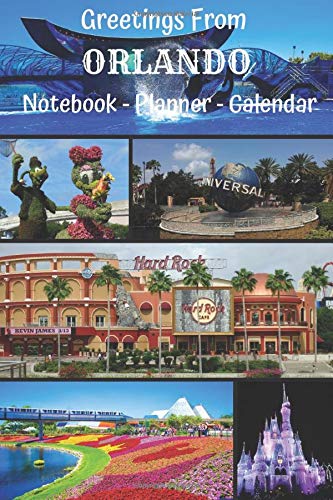 Notebook: Travel: Orlando- A5, Journal, Pads, Diary, Notepad, Sketchbook (Blank) (Planet Earth Project)