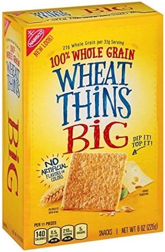 Wheat Thins Big Snacks 226g (Pack of 2)