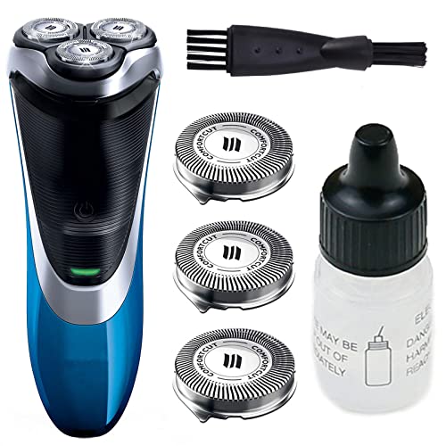 Series 7 Replacement Head for Braun Electric Shaver 73S, Compatible with New Generation Braun Series 7 Electric Shaver 7020s, 7025s, 7085cc, 7027cs, 7071cc and 7075cc (3 Count)