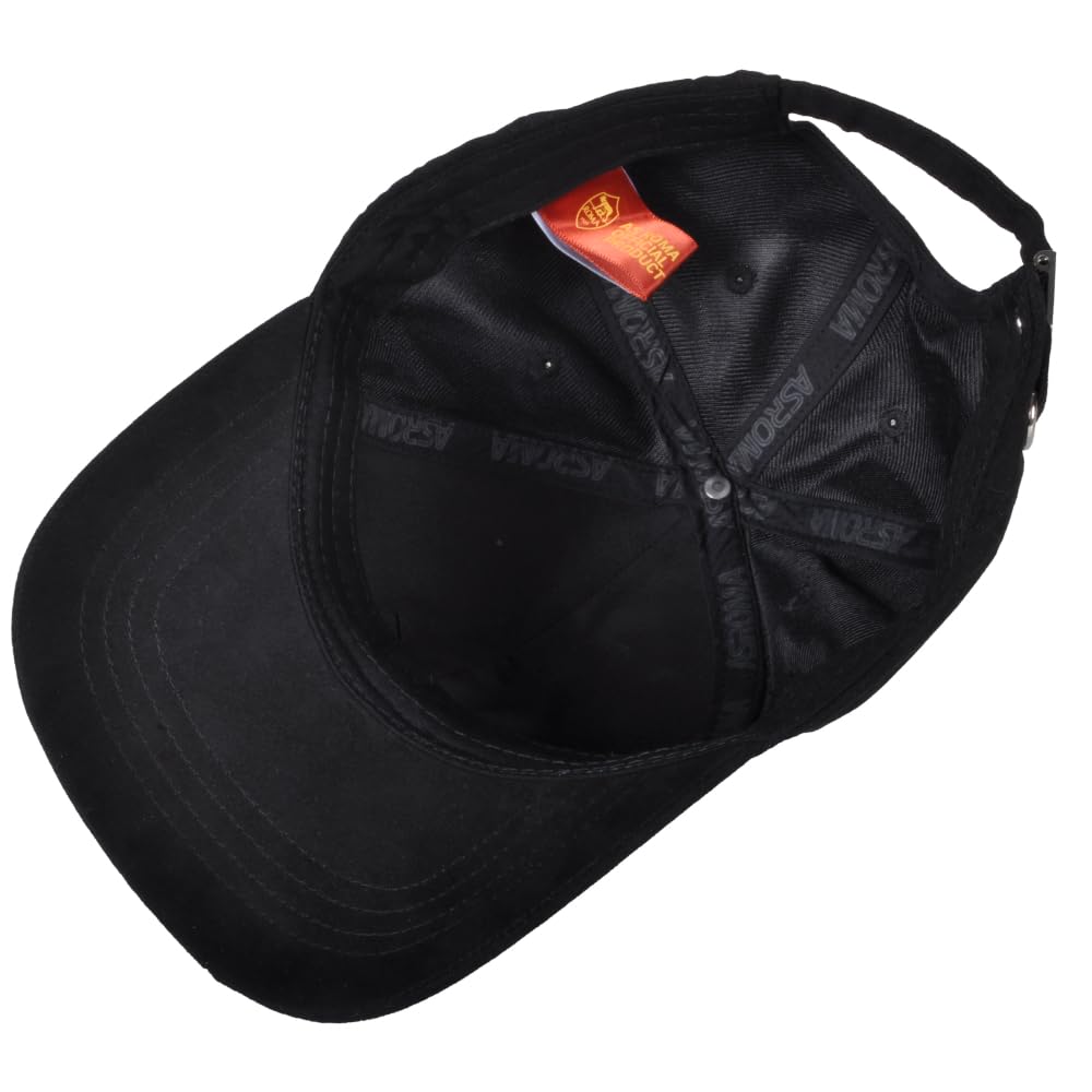 Cappello Baseball Eco Alcantara con Ricamo Lupetto Prodotto Ufficiale AS Roma